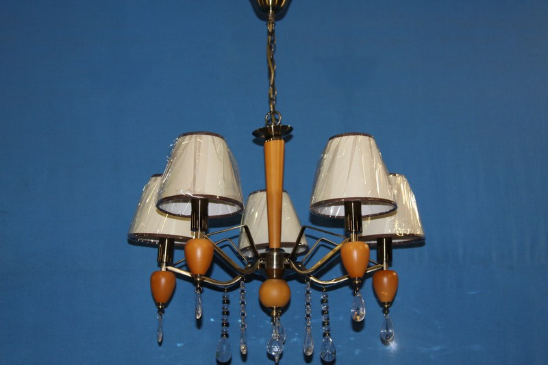 Класична люстра з абажурами L30140/5 (AB), фото 1