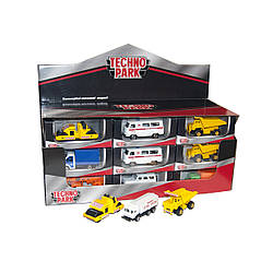 Мінімоделі спецслужби - "TECHNOPARK" (в диспенсере, ассорти)