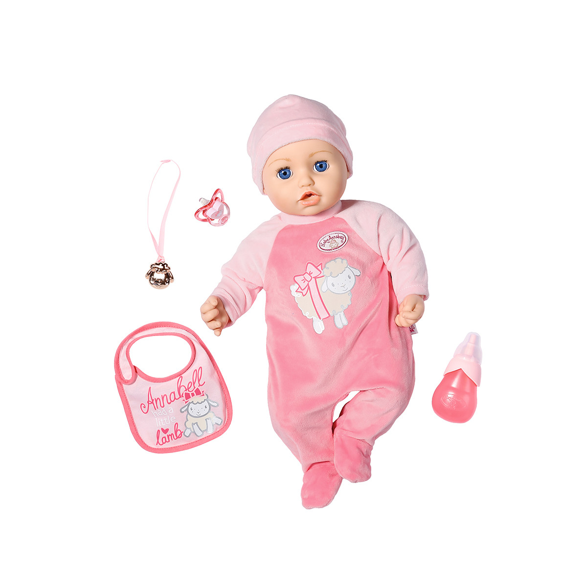 Інтерактивна лялька BABY ANNABEL - МОЯ МАЛЕНЬКА ПРИНЦЕССА (43 cm, з аксесуарами, озвучена), фото 1