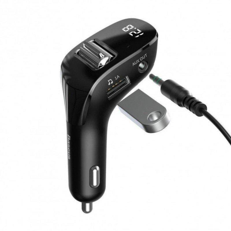 Автомобільний FM трансмітер Baseus Streamer F40 AUX Wireless MP3 Car Charger