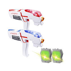 Ігровий набір для лазерних боїв - LASER X ДЛЯ ДВУХ ІГРОКОВ