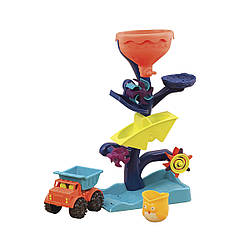 Гра з піском і водою - МЕЛЬНИЦА (в комплекті машинки, ведерце)