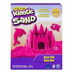 Пісок для дитячої творчості - KINETIC SAND COLOR (розовий, 680 р)