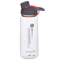 Спортивная бутылка для воды 700мл FI-6426 Коричневый: Gsport Серый