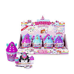 Набір ароматичних іграшок-антистрес SMOOSHY MUSHY-СКВИШ серії"СТАКЧІК СМУЗІ"S3(з аксесуар.)