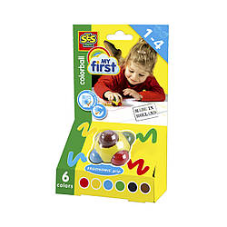 Карандаш-шар серії "My first" - ВОВШЕБНИЙ ШАР (6 кольорів в одному корпусі)