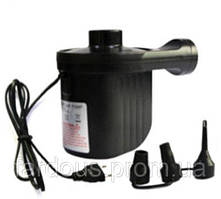 Електричний насос 220В, компресор для надувних матрасів, басейнів, човнів