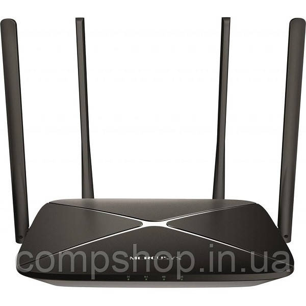 Маршрутизатор Mercusys AC12G (AC1200 Wireless Dual Band Gigabit Router, 3 GLAN) (код 109879)