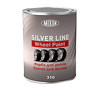 Краска для колесных дисков MIXON WHEEL PAINT Серебряная 0,75л