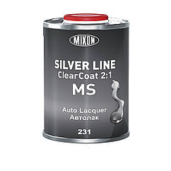 Двокомпонентний акриловий лак для авто MIXON SILVER LINE MS-231 безбарвний 0.8л