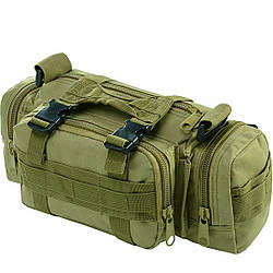 Тактична штурмова наплічна сумка MolleГерасіменко 5 л M-03G GREEN