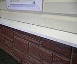 Планка цокольна для фундаменту з оцинкованої сталі завтовшки 0,45 посадкове місце 150 мм, фото 3