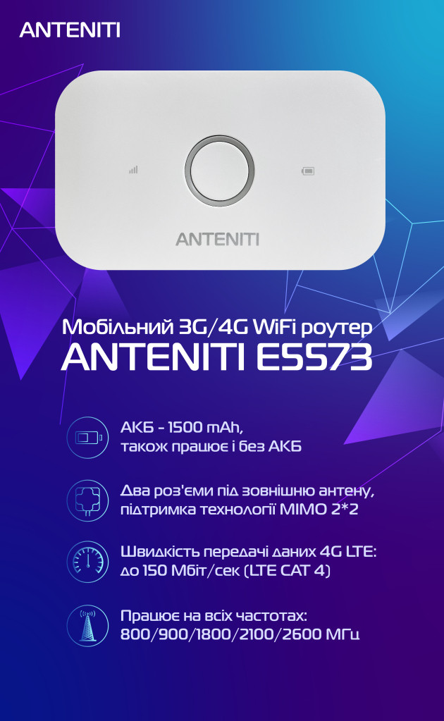 ANTENITI E5573