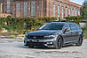Спліттер VW Passat B8 R-Line (14-19) елерон тюнінг обвіс (V2), фото 5