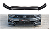 Спліттер VW Passat B8 R-Line (14-19) елерон тюнінг обвіс (V2), фото 3