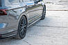 Пороги VW Passat B8 R-Line (14-19) елерон тюнінг обвіс, фото 7