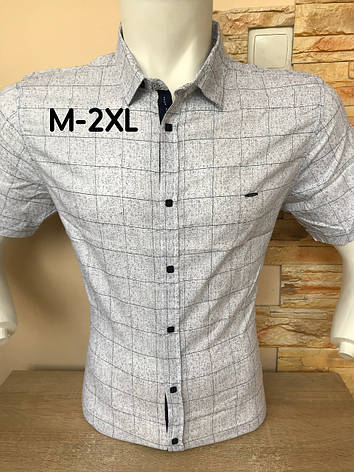 Сорочка з принтом/ короткий рукав/ Black Stone, фото 1