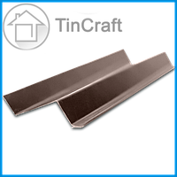 Планка для відливу на цоколь металева завширшки 100 мм із глянсової сталі RAL завтовшки 0,4 мм