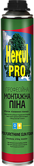 HERCUL PRO Професійна монтажна багатоцільова всесезонна пістолетна піна 850мл