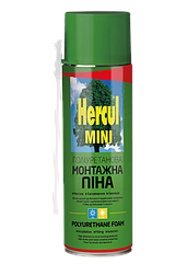 HERCUL MINI Багатоцільова поліуретанова Всесезонна монтажна піна 300мл