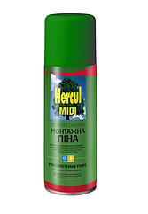 HERCUL MIDI Багатоцільова поліуретанова монтажна всесезонна піна 500мл