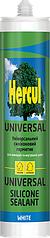 Універсальний силіконовий герметик HERCUL УНІВЕРСАЛЬНИЙ 280мл прозорий