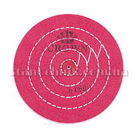 Круг муслиновый CROWN 150 мм 6х60 розовый