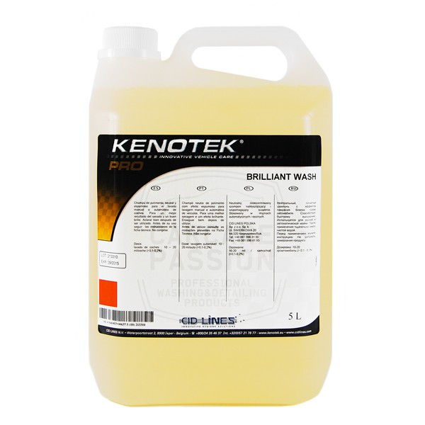 Kenotek Brilliant Wash — автошампунь — поліроль,5 л