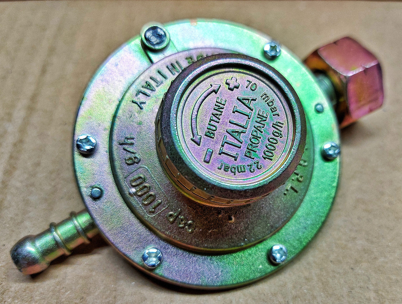 Редуктор пропановий з регулятором, фото 1