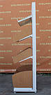 Торгові хлібні стелажі «Віко» 230х100 см., на 4 полиці, білі, Б/у, фото 4