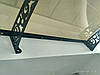 Металевий збірний дашок Dash'Ok Стиль 1,5 м*1м з монолітним полікарбонатом 4мм, фото 4