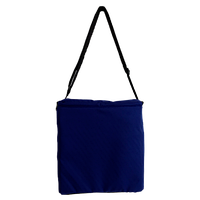 Сумка-холодильник з принтом, під нанесеня логотипу. Темно-синя 19Х30Х30