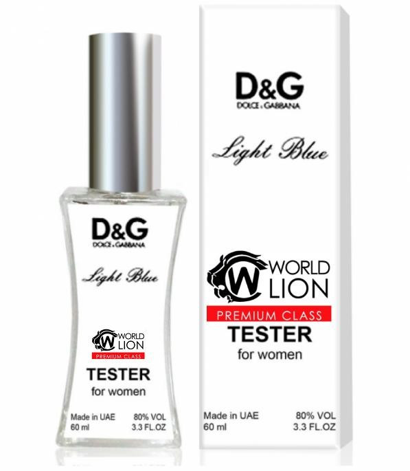 Тестер Premium Class Dolce&Gabana Light Blue жіночий, 60 мл