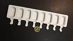 Силіконова форма для євродесертів і морозива Ескімо