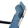Шезлонг лежак з підголовником Homart ZGC-006 120 кг синій (9402), фото 8