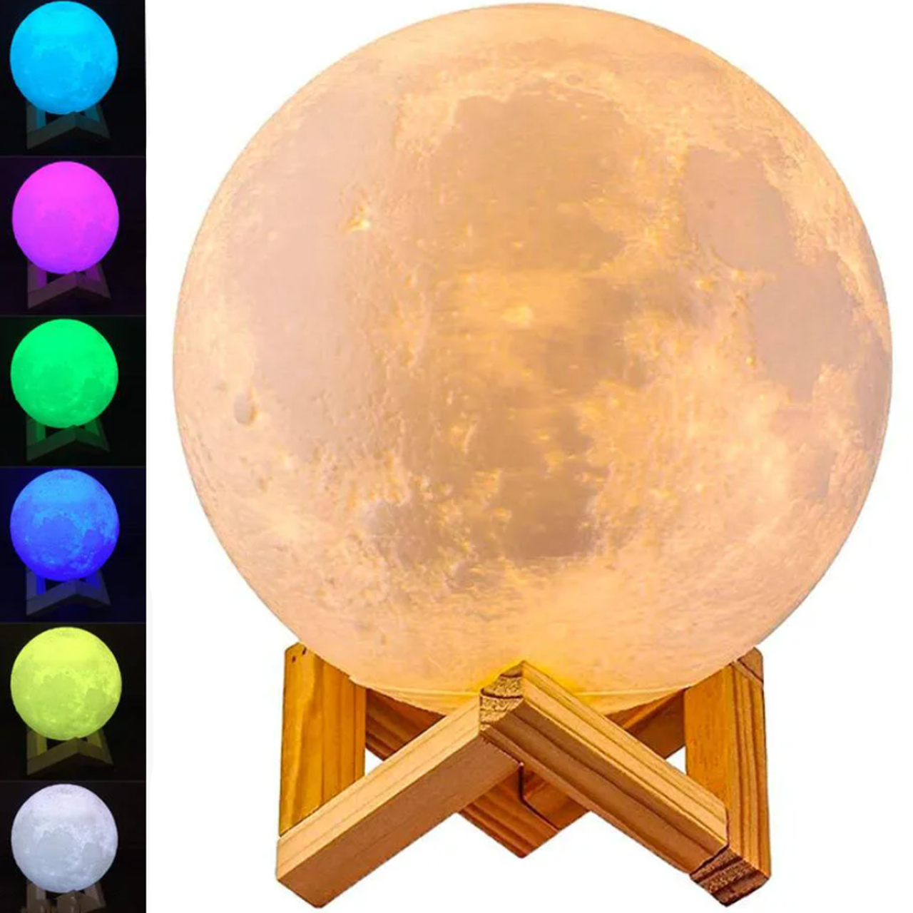 Світлодіодний 3D світильник Moon Light (нічник)