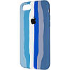 Чохол для iPhone 8 силіконовий із мікрофіброю всередині, Aquamarine, фото 2