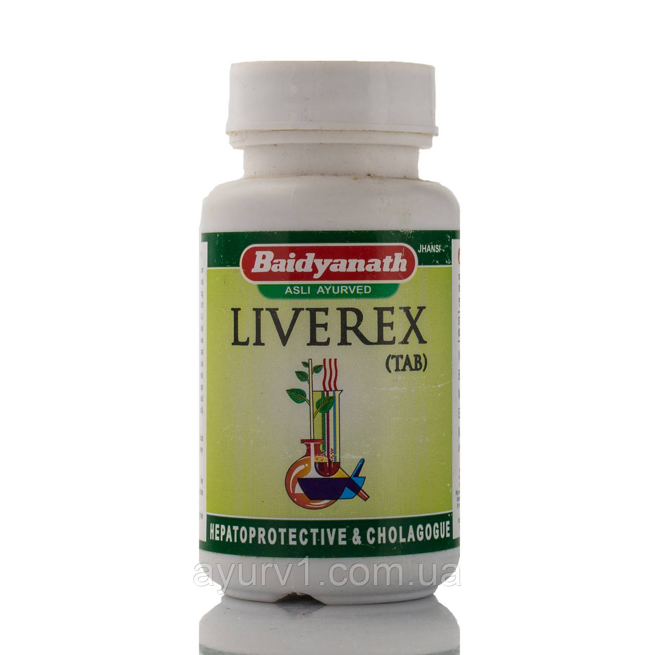 Ліврекс Байдьянатх Liverex Baidyanath 100 таб найкращий препарат для відновлення печінки, рослинний гепатопротектор