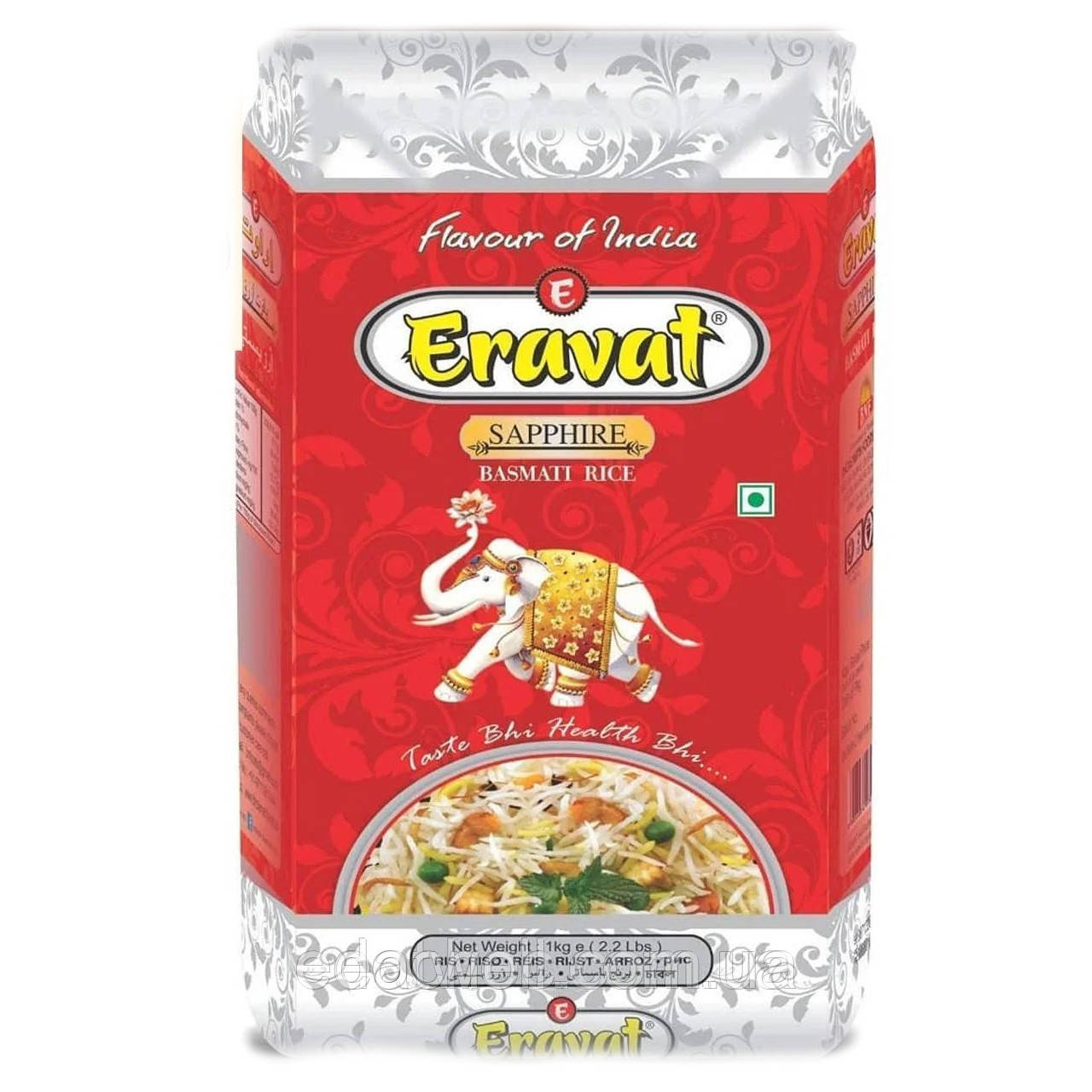 Рис Басматі, Eravat Sapphire пропаренний, 5 кг