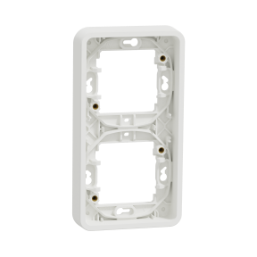 Рамка 2-постова вертикальна IP55 біла Mureva Styl Schneider Electric MUR39151