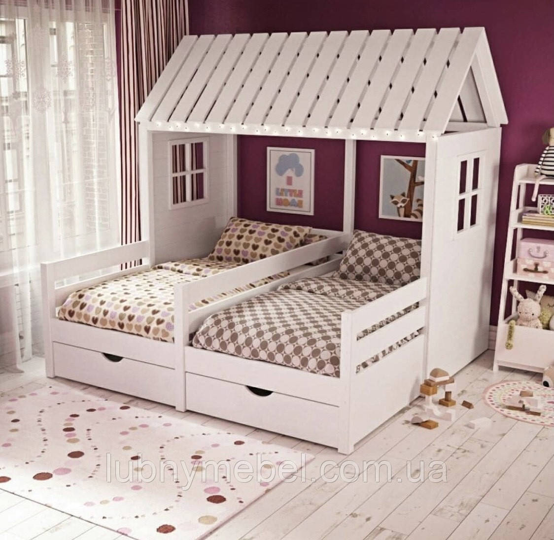 Ліжко дерев'яне Макси2-плюс