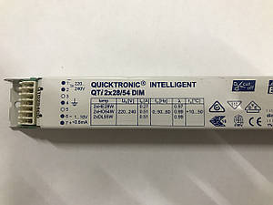 Балласт Osram quicktronic intelligent QT 2*28/54 DIM