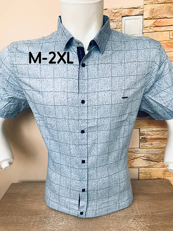 Сорочка з принтом/ короткий рукав/ Black Stone, фото 1