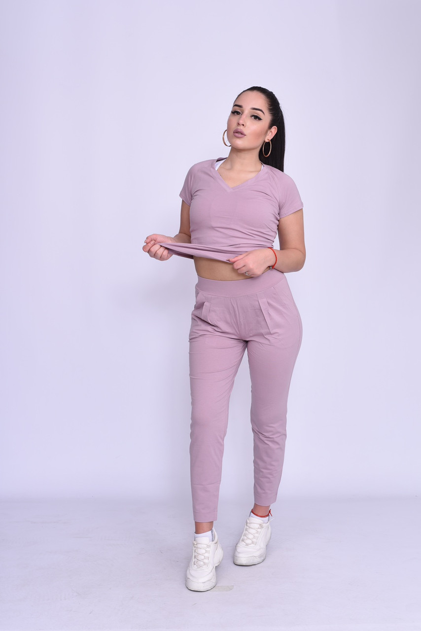 Штани жіночі літні Jasmin, трикотаж