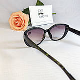 +3.0 Готовые женские очки для зрения в пластиковой оправе с тонированной линзой, фото 7