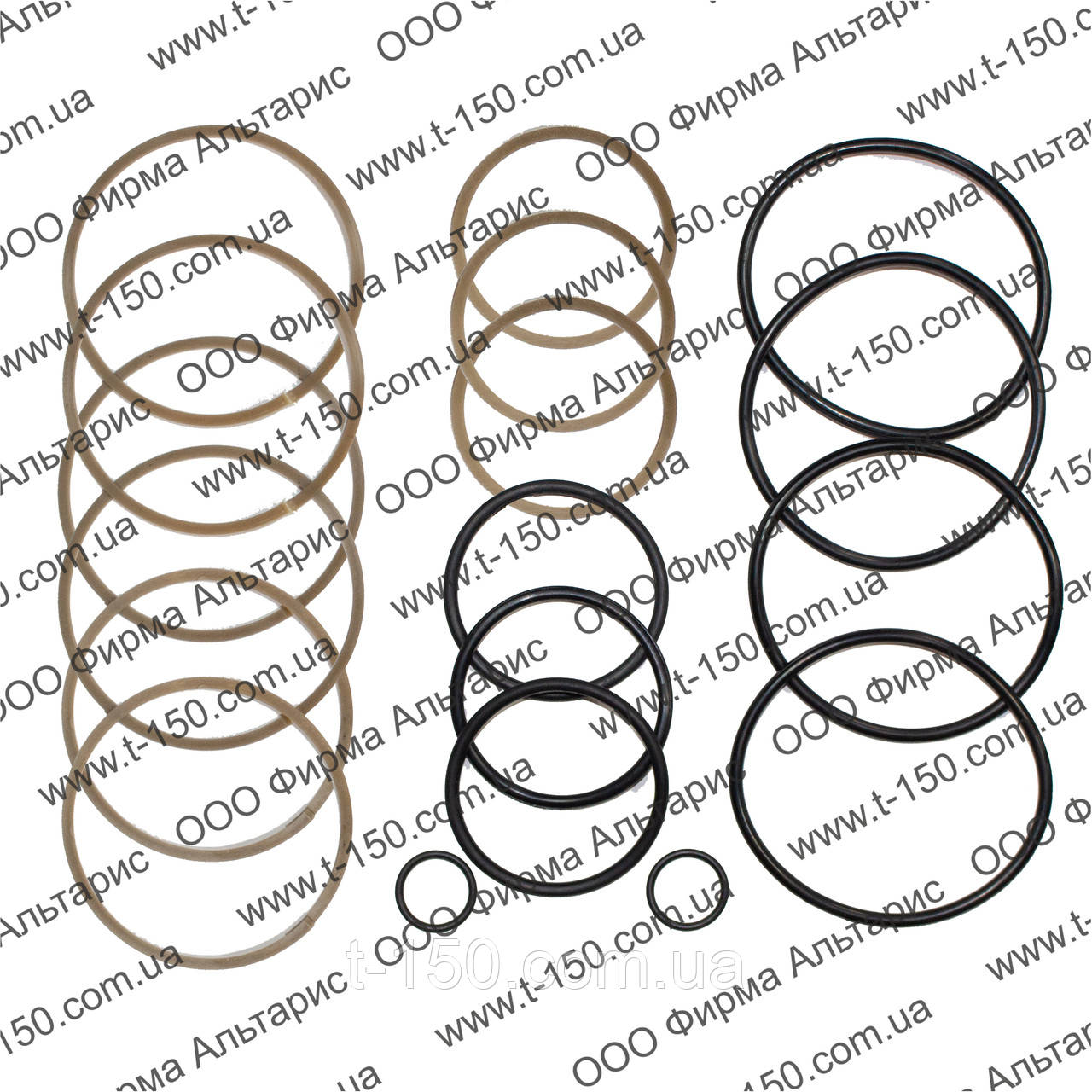 Ремкомплект гідроциліндру підіймання стріли екскаватора ЕО-4321, 10.21.04.000, фото 1