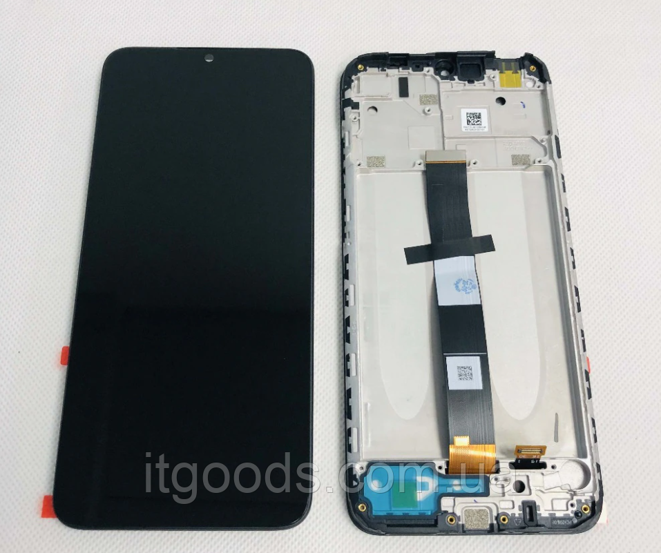 Дисплей (модуль) + тачскрін (сенсор) з рамкою для Xiaomi Redmi 9C | M2006C3MG | M2006C3MT, Original (PRC)