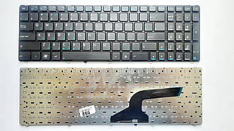 Клавиатура для ноутбуков Asus A52, K52, N53, X52, X54, U50 черная (версия K52) RU/US