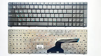 Клавіатура для ноутбуків Asus A52, K52, N53, X52, X54, U50 чорна (версія N53) RU/US