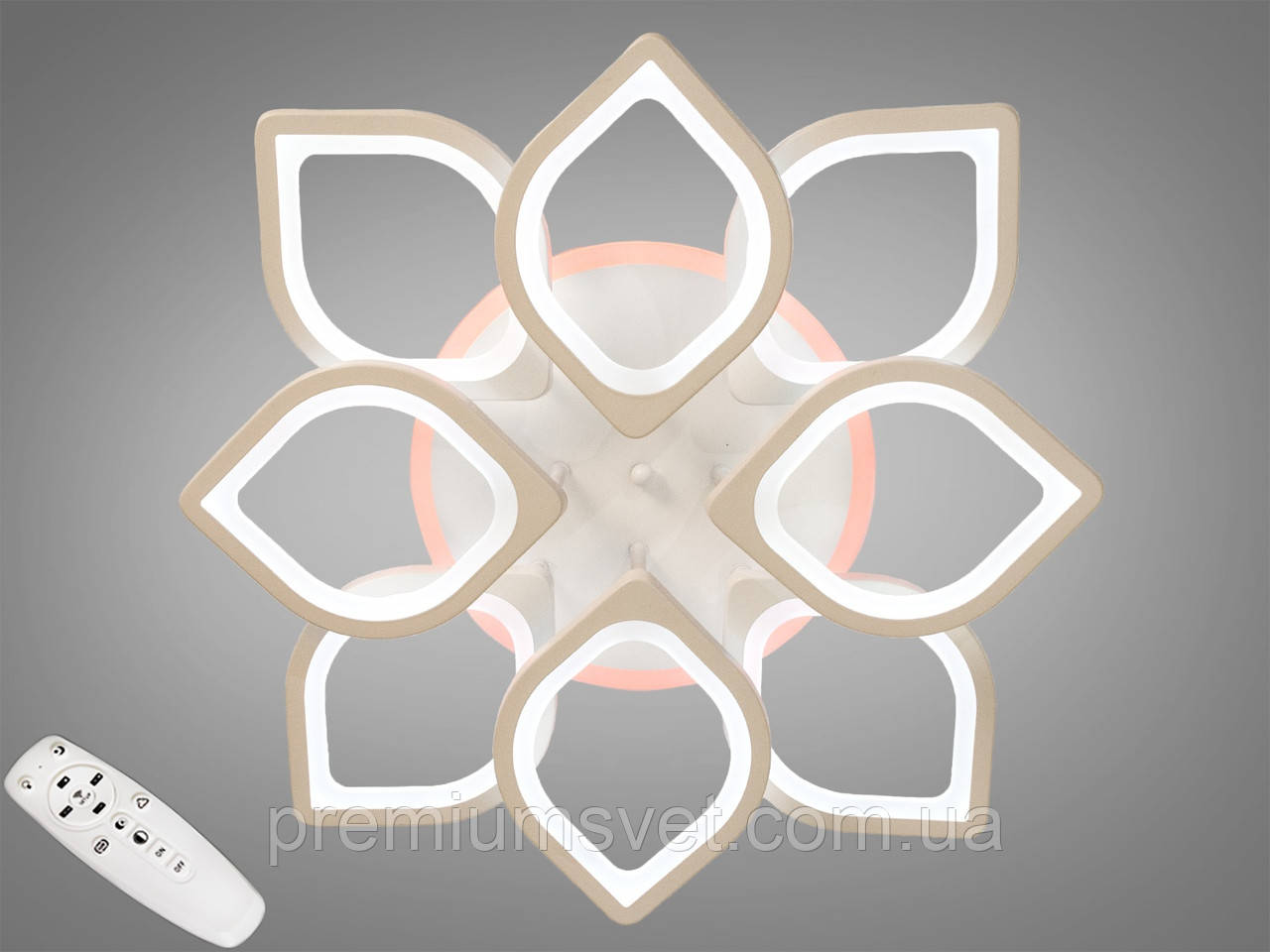 S8073/4+4 WH LED 3color dimmer